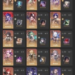 GoD Account - EU - TR 70 - +15 5Star Characters - +8 5Star Light Cone's - More Eidolons - ?/300 WARP - More Peties+  - [ALL INFO in Description] 1